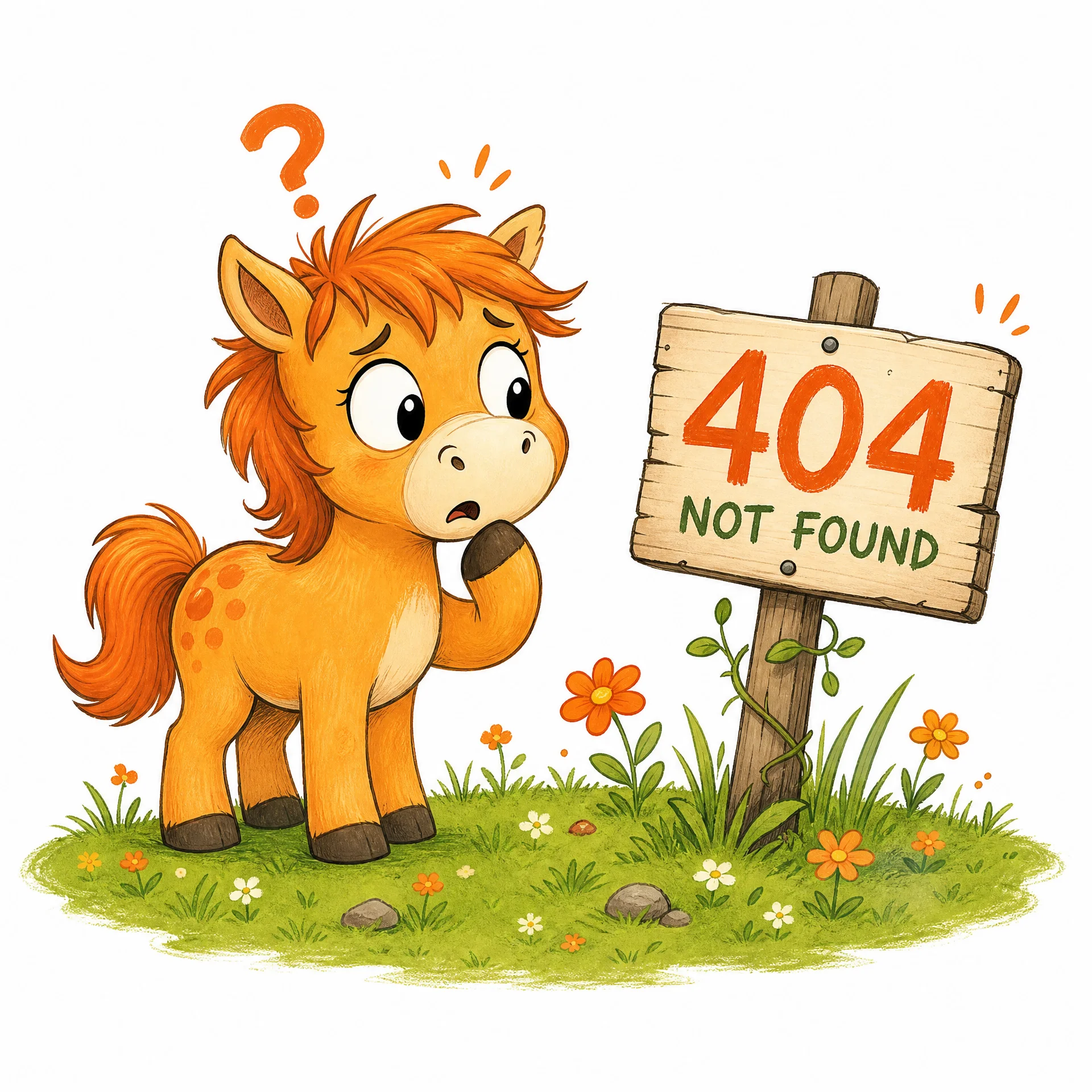 404 小​马迷路了